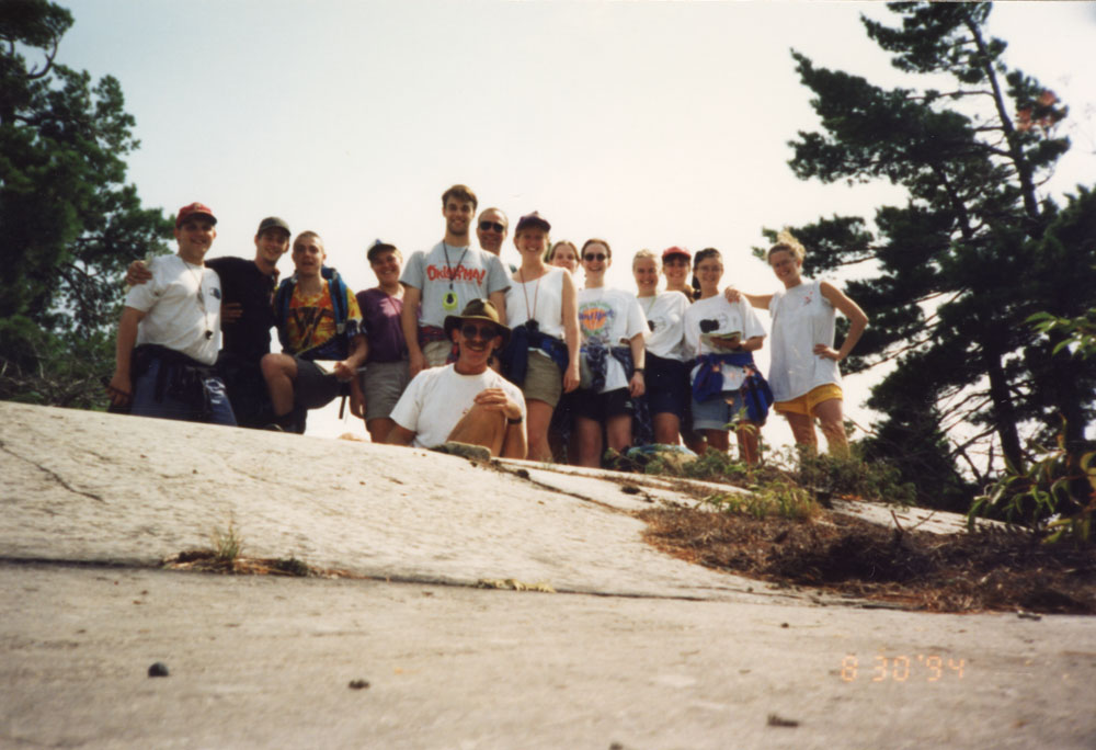 Group photo opportunity with the leaders. 